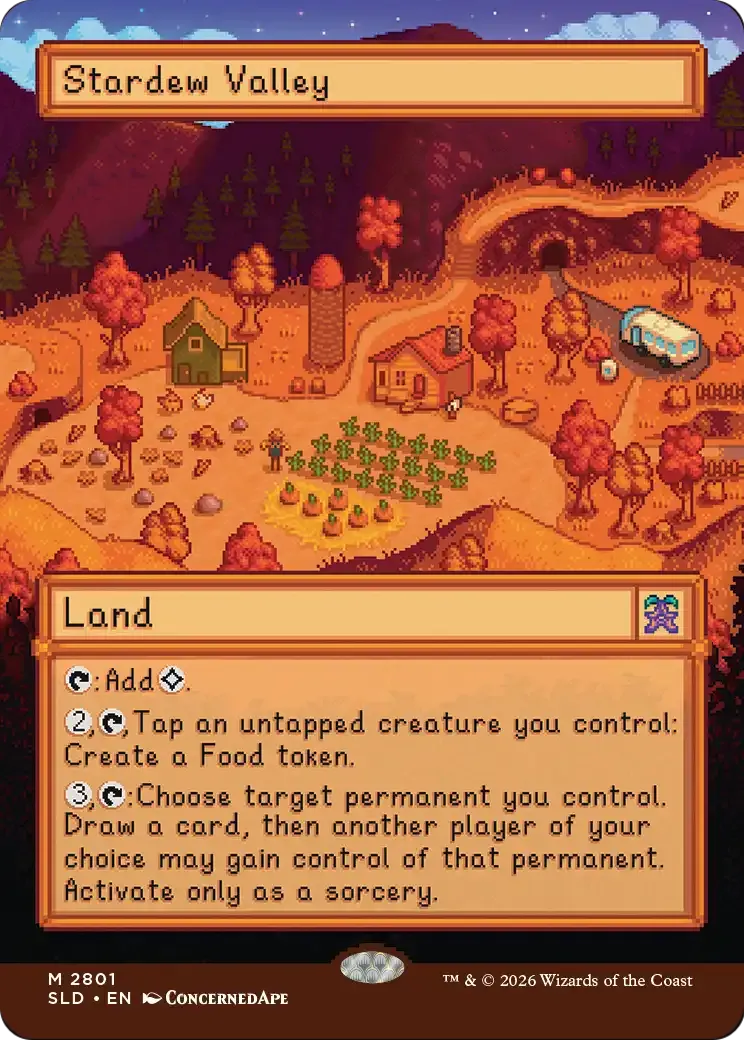 Stardew Valley — Secret Lair Drop — Magic: The Gathering