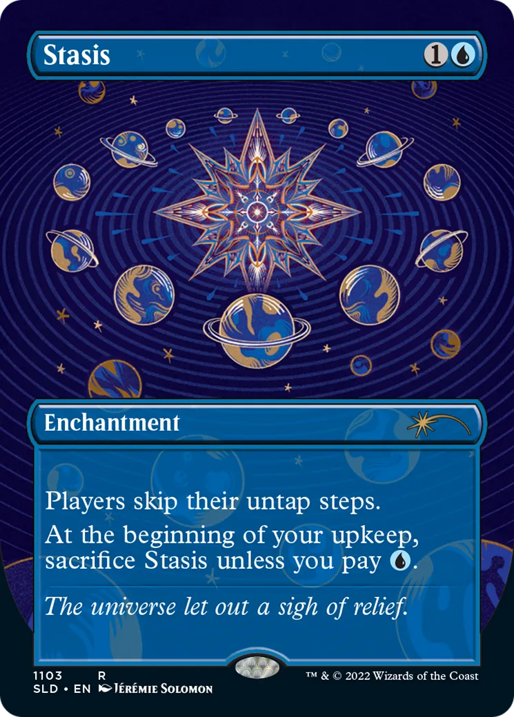 Stasis — Secret Lair Drop — Magic: The Gathering