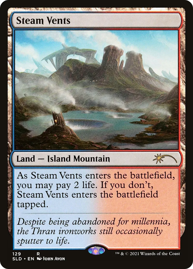 Steam Vents — Secret Lair Drop — Magic: The Gathering