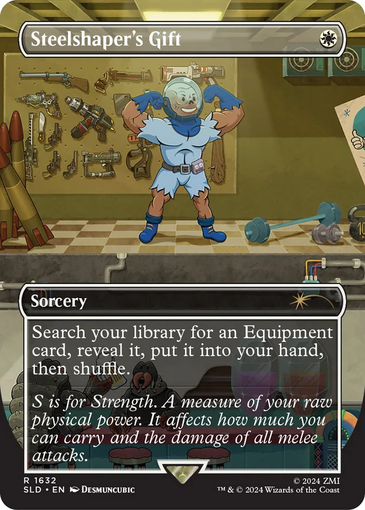 Steelshaper's Gift — Secret Lair Drop — Magic: The Gathering