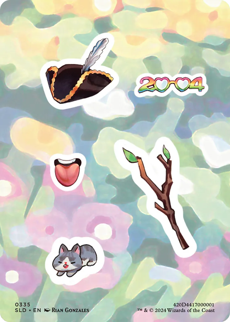 Sticker sheet — Secret Lair Drop — Magic: The Gathering