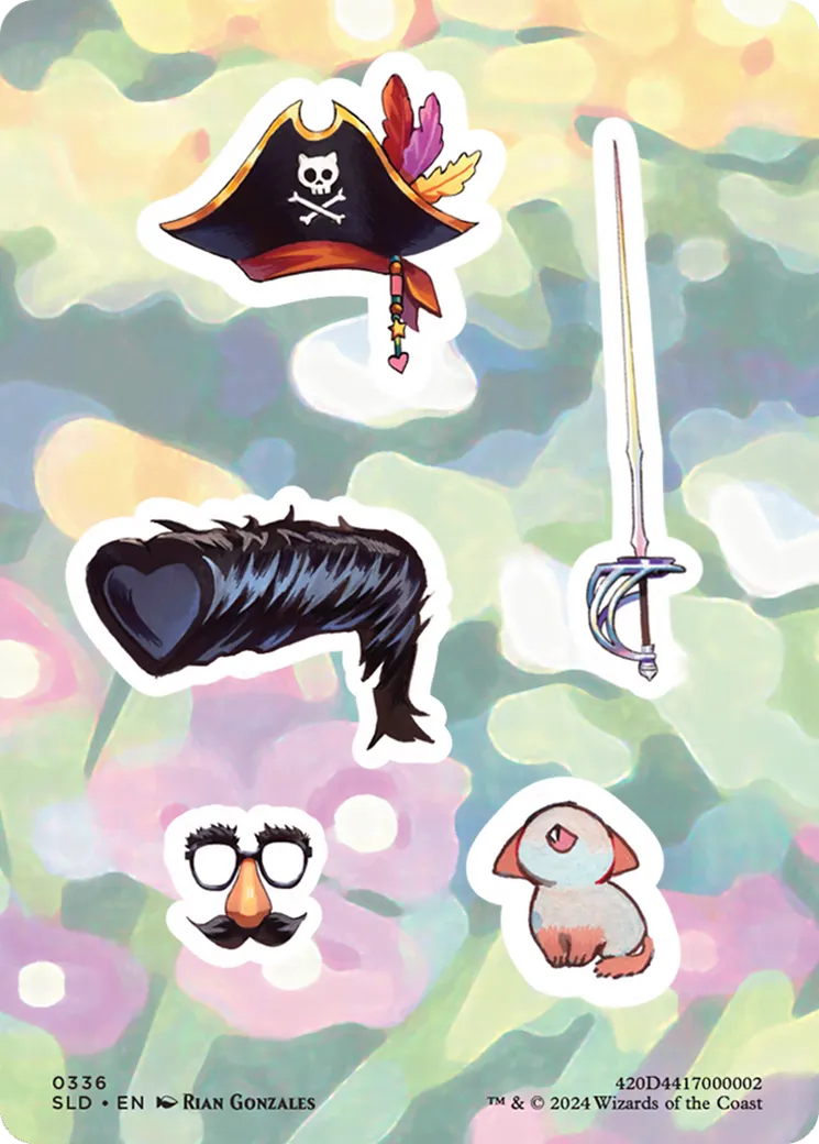 Sticker sheet — Secret Lair Drop — Magic: The Gathering