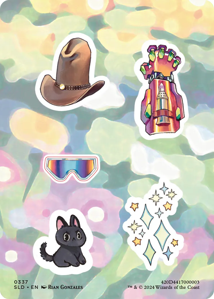 Sticker sheet — Secret Lair Drop — Magic: The Gathering