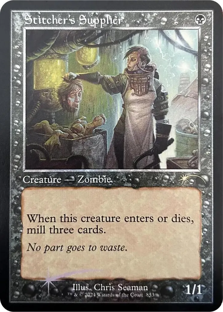 Stitcher's Supplier — Secret Lair Drop — Magic: The Gathering