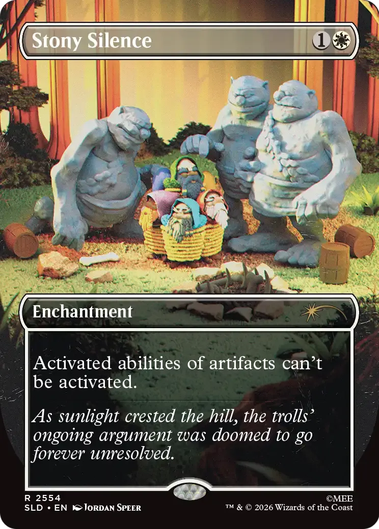 Silence de pierre — Secret Lair Drop — Magic: The Gathering