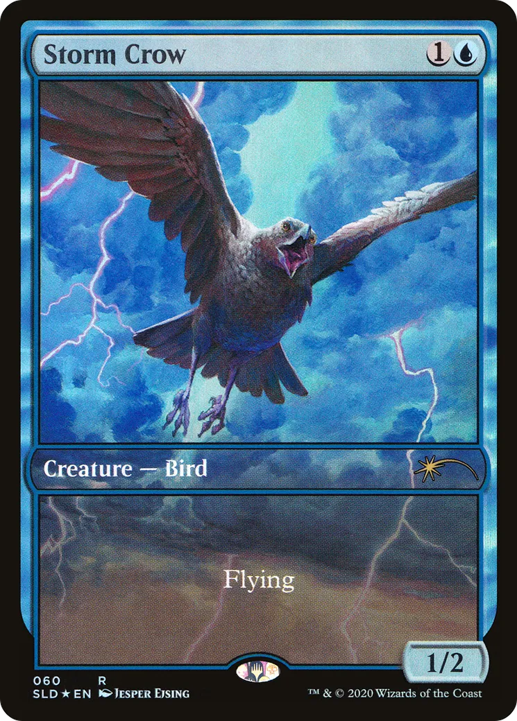 Storm Crow — Secret Lair Drop — Magic: The Gathering