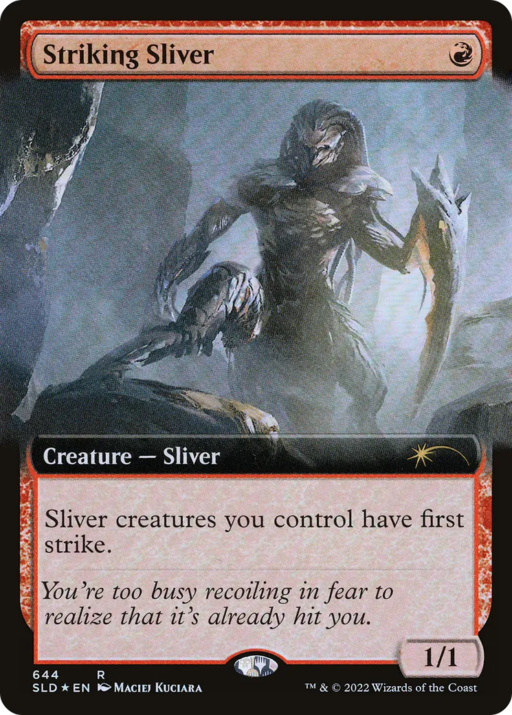 Striking Sliver — Secret Lair Drop — Magic: The Gathering