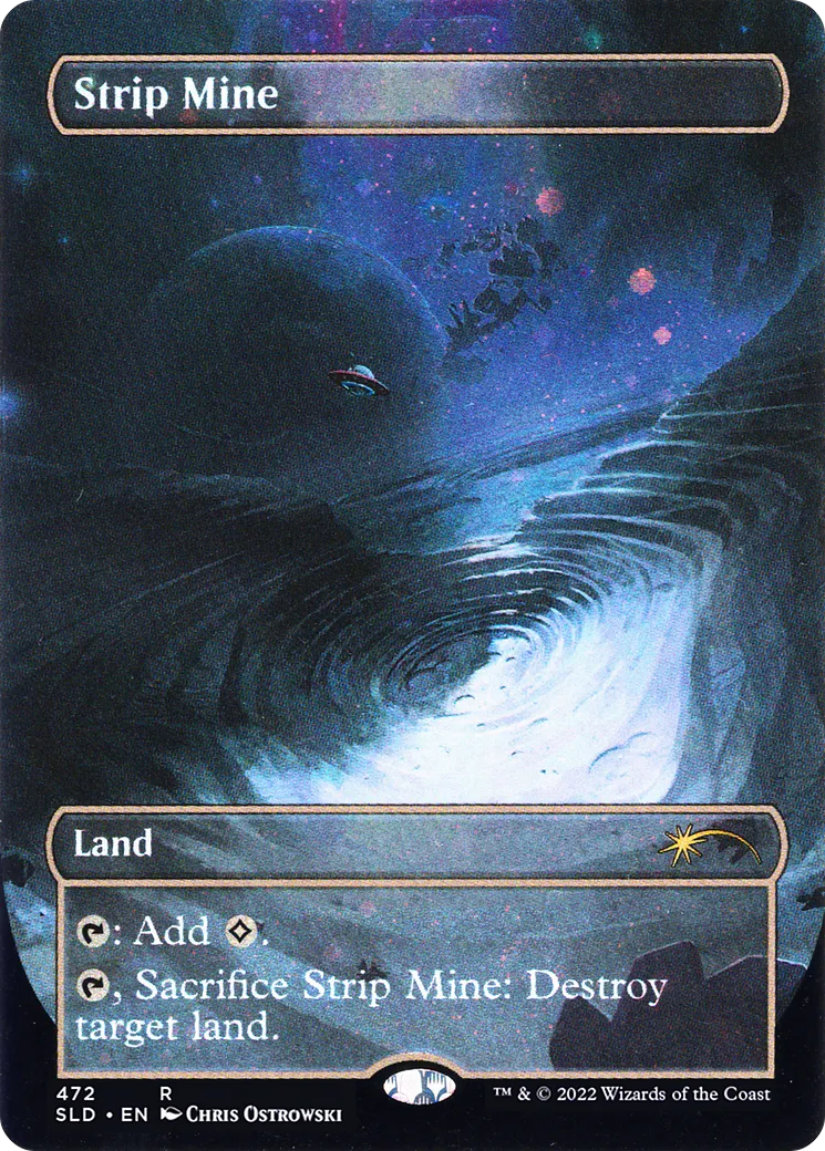 Strip Mine — Secret Lair Drop — Magic: The Gathering