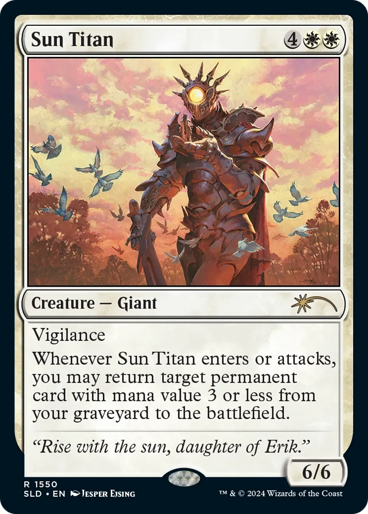 Titan solaire — Secret Lair Drop — Magic: The Gathering