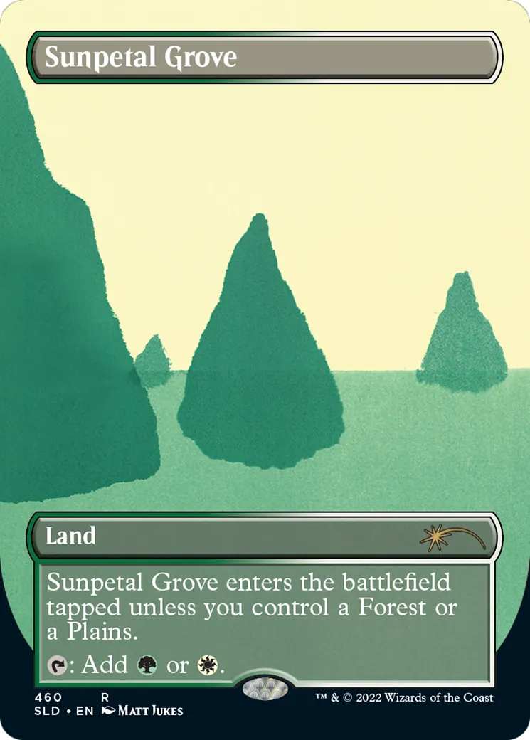 Sunpetal Grove — Secret Lair Drop — Magic: The Gathering