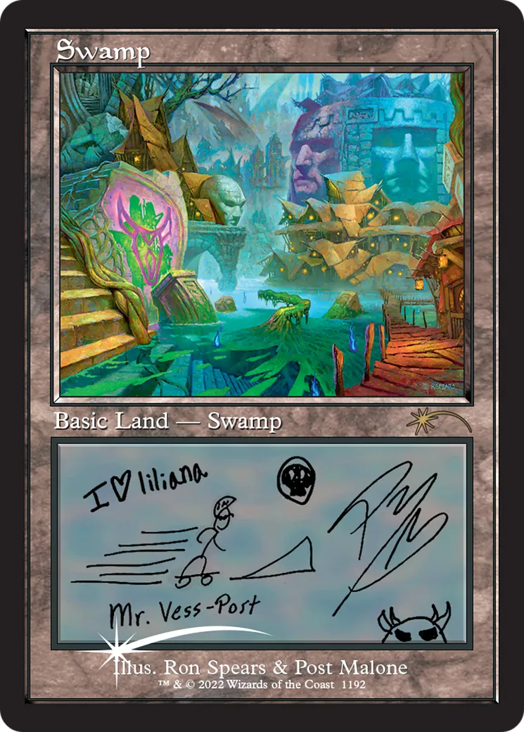 Swamp — Secret Lair Drop — Magic: The Gathering