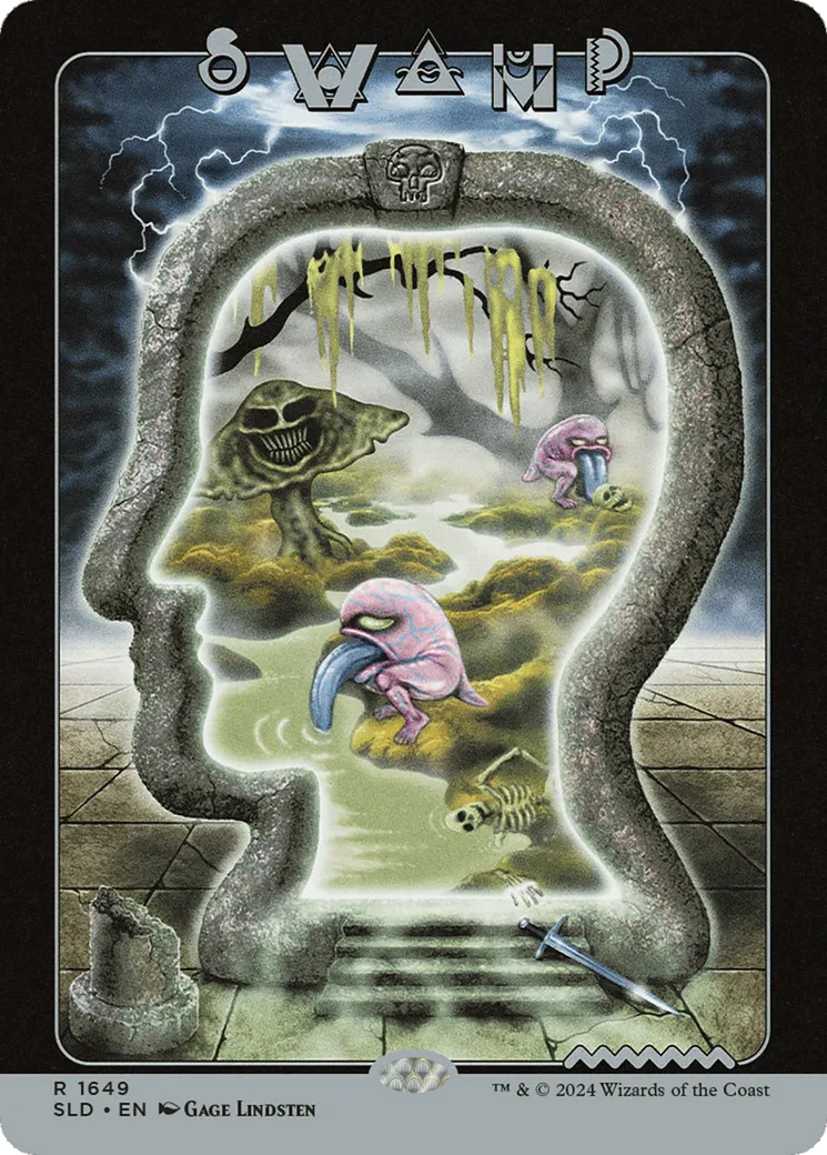 Swamp — Secret Lair Drop — Magic: The Gathering