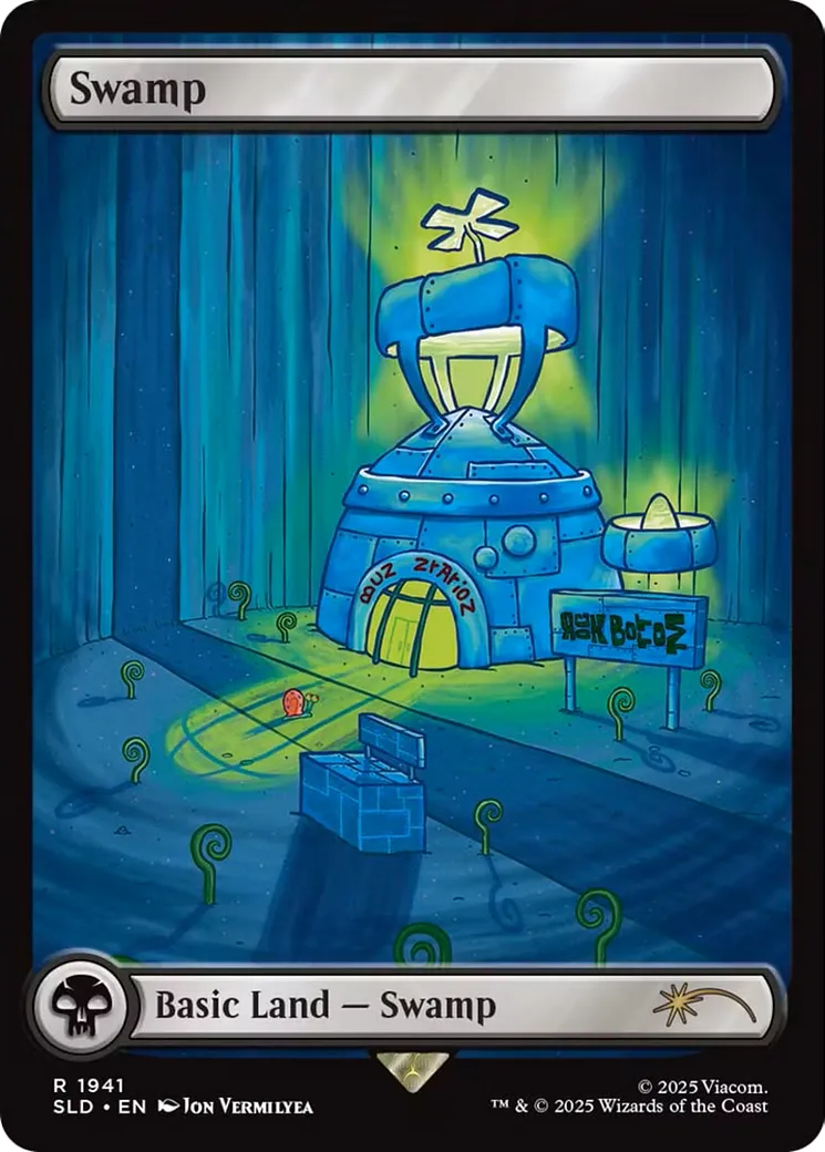 Swamp — Secret Lair Drop — Magic: The Gathering