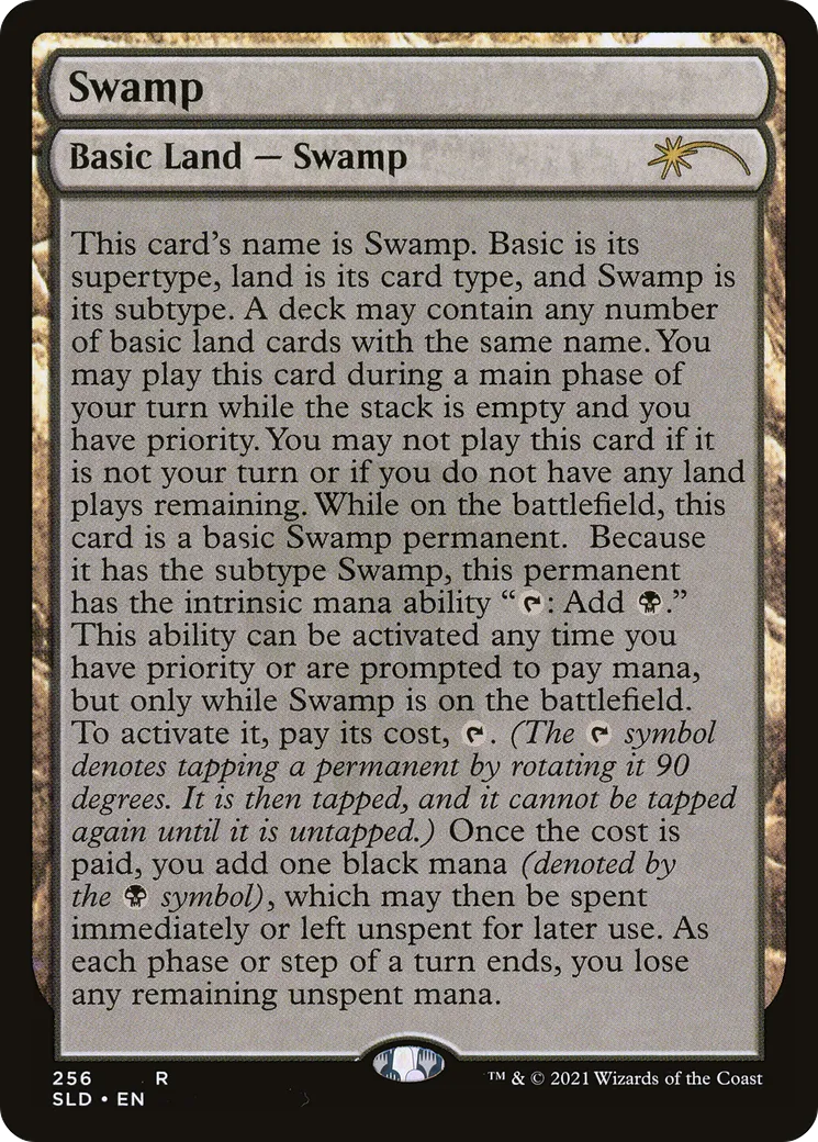 Swamp — Secret Lair Drop — Magic: The Gathering
