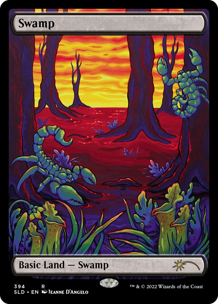 Swamp — Secret Lair Drop — Magic: The Gathering