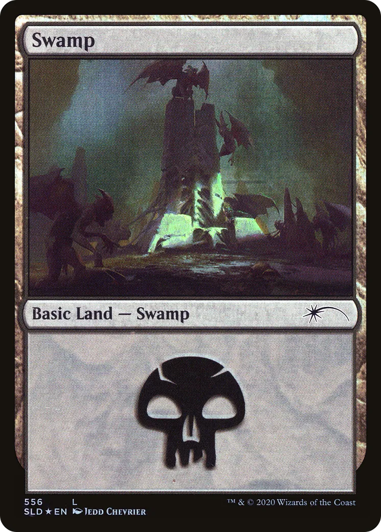 Swamp — Secret Lair Drop — Magic: The Gathering