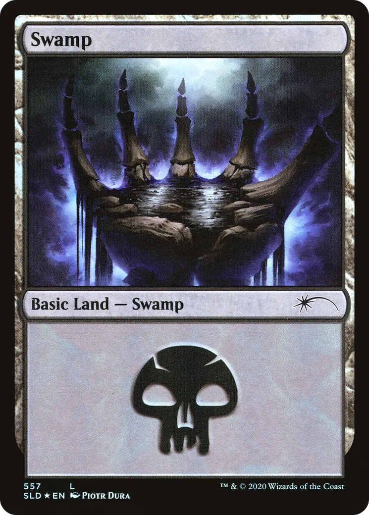 Swamp — Secret Lair Drop — Magic: The Gathering