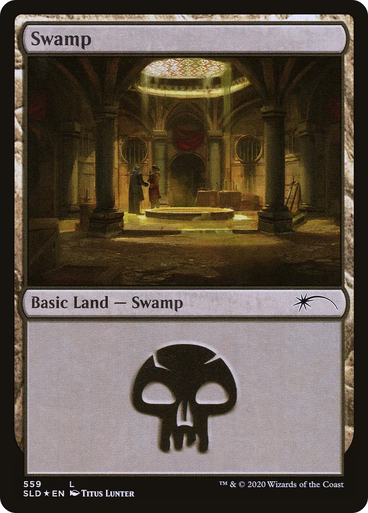 Swamp — Secret Lair Drop — Magic: The Gathering