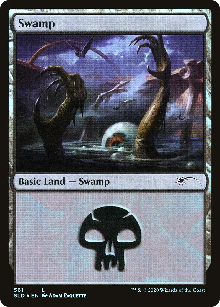 Swamp — Secret Lair Drop — Magic: The Gathering