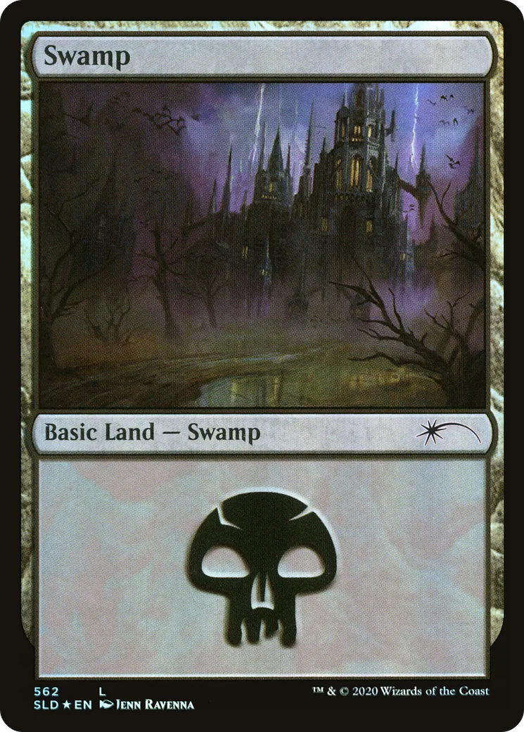 Swamp — Secret Lair Drop — Magic: The Gathering