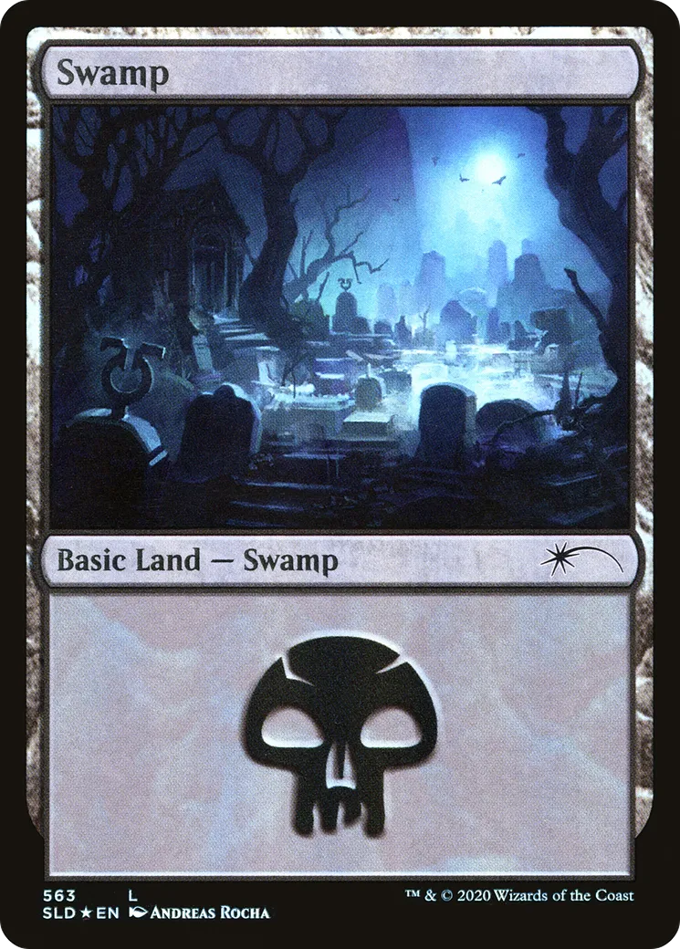 Swamp — Secret Lair Drop — Magic: The Gathering