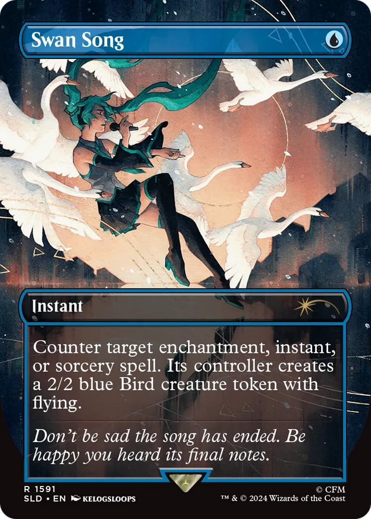 Swan Song — Secret Lair Drop — Magic: The Gathering