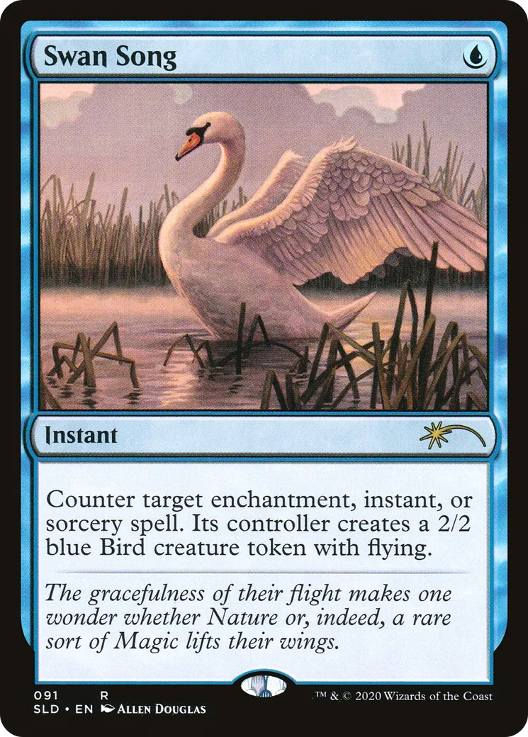 Swan Song — Secret Lair Drop — Magic: The Gathering