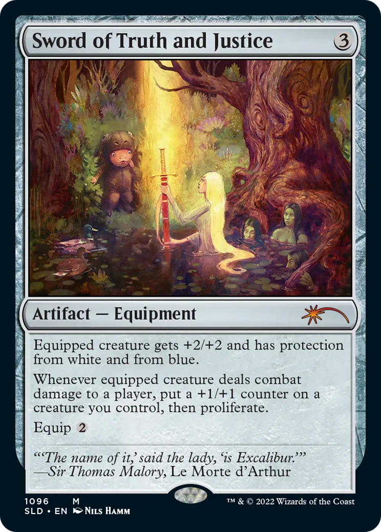 Sword of Truth and Justice — Secret Lair Drop — Magic: The Gathering