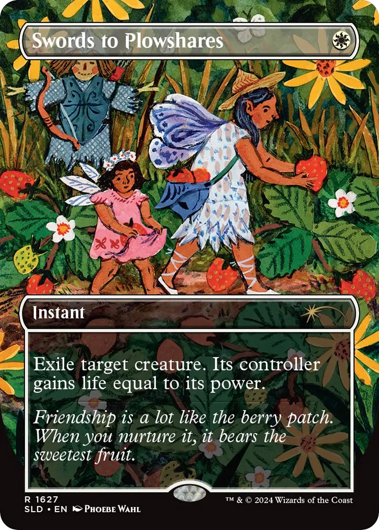 Swords to Plowshares — Secret Lair Drop — Magic: The Gathering
