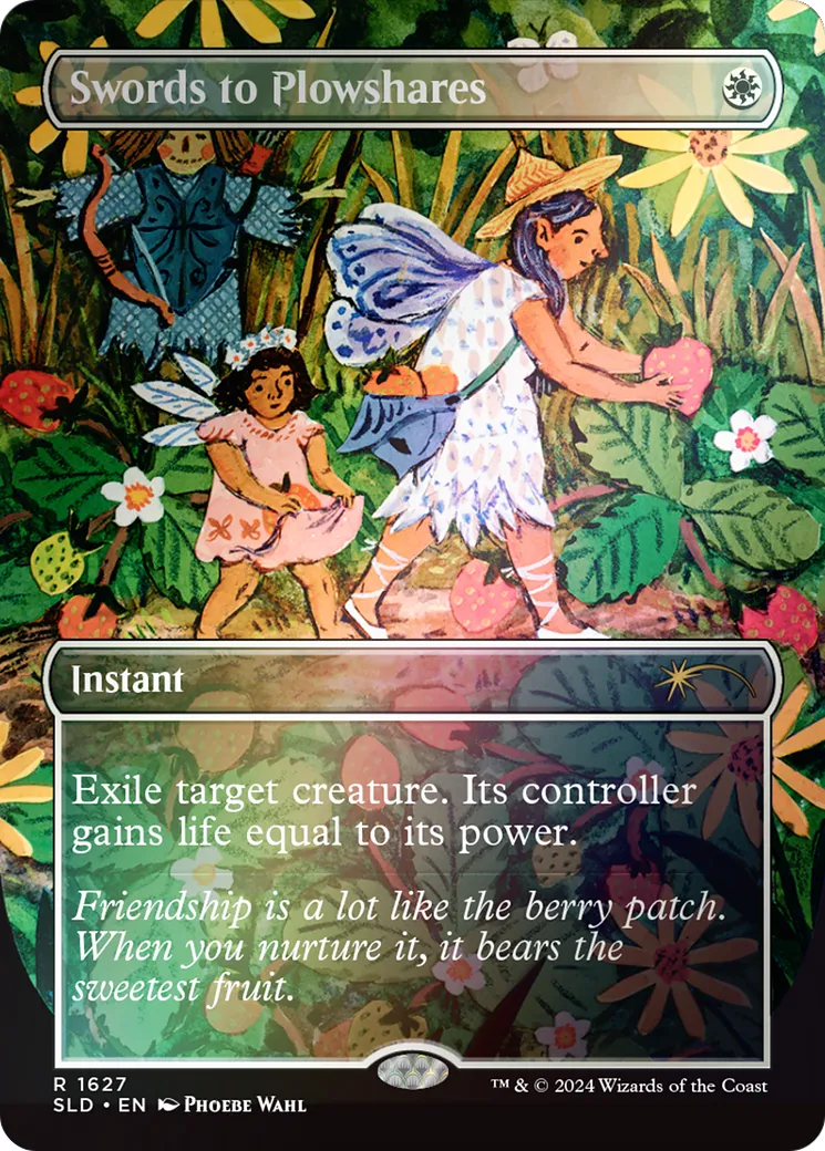 Swords to Plowshares — Secret Lair Drop — Magic: The Gathering