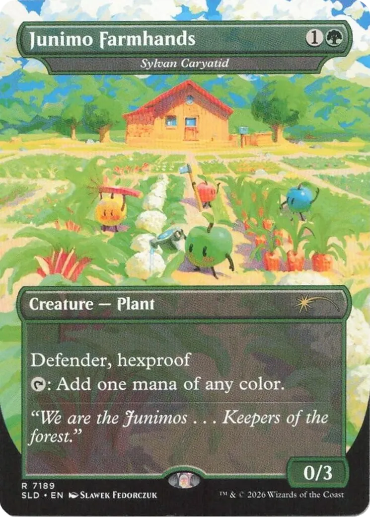 Sylvan Caryatid — Secret Lair Drop — Magic: The Gathering