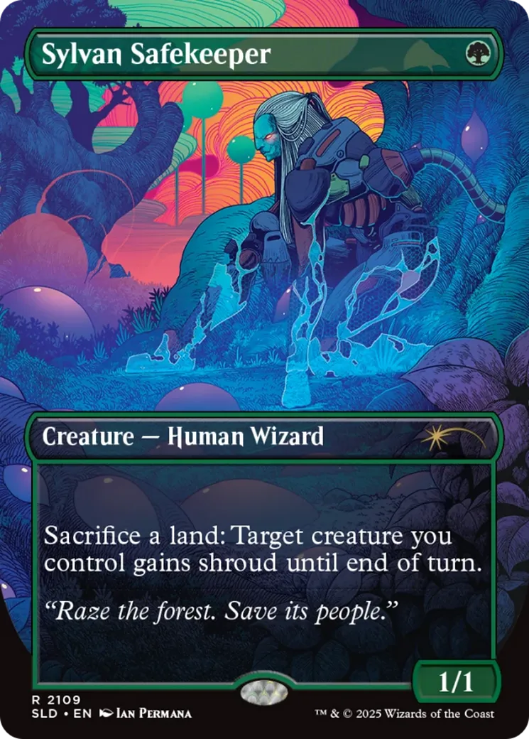 Protecteur sylvestre — Secret Lair Drop — Magic: The Gathering