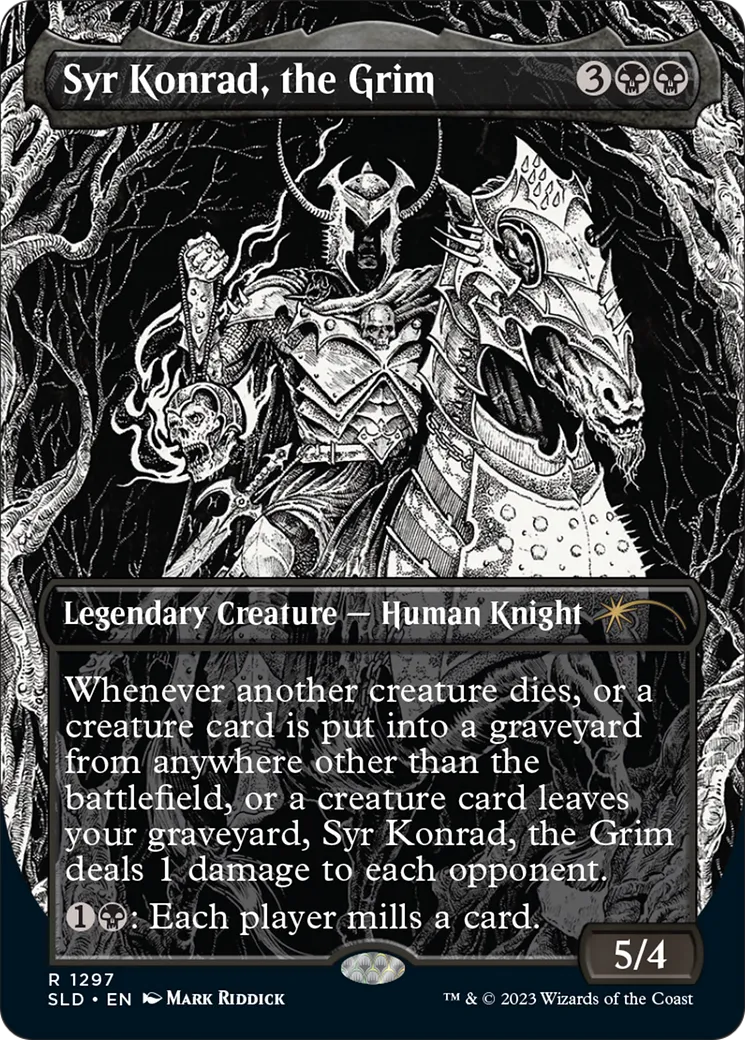Syr Konrad, the Grim — Secret Lair Drop — Magic: The Gathering