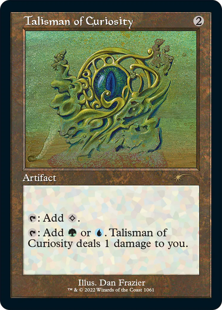 Talisman of Curiosity — Secret Lair Drop — Magic: The Gathering
