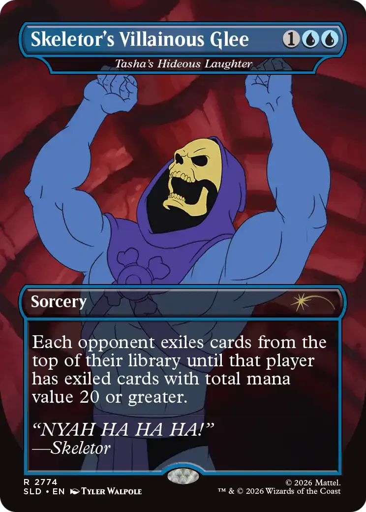 Tasha's Hideous Laughter — Secret Lair Drop — Magic: The Gathering