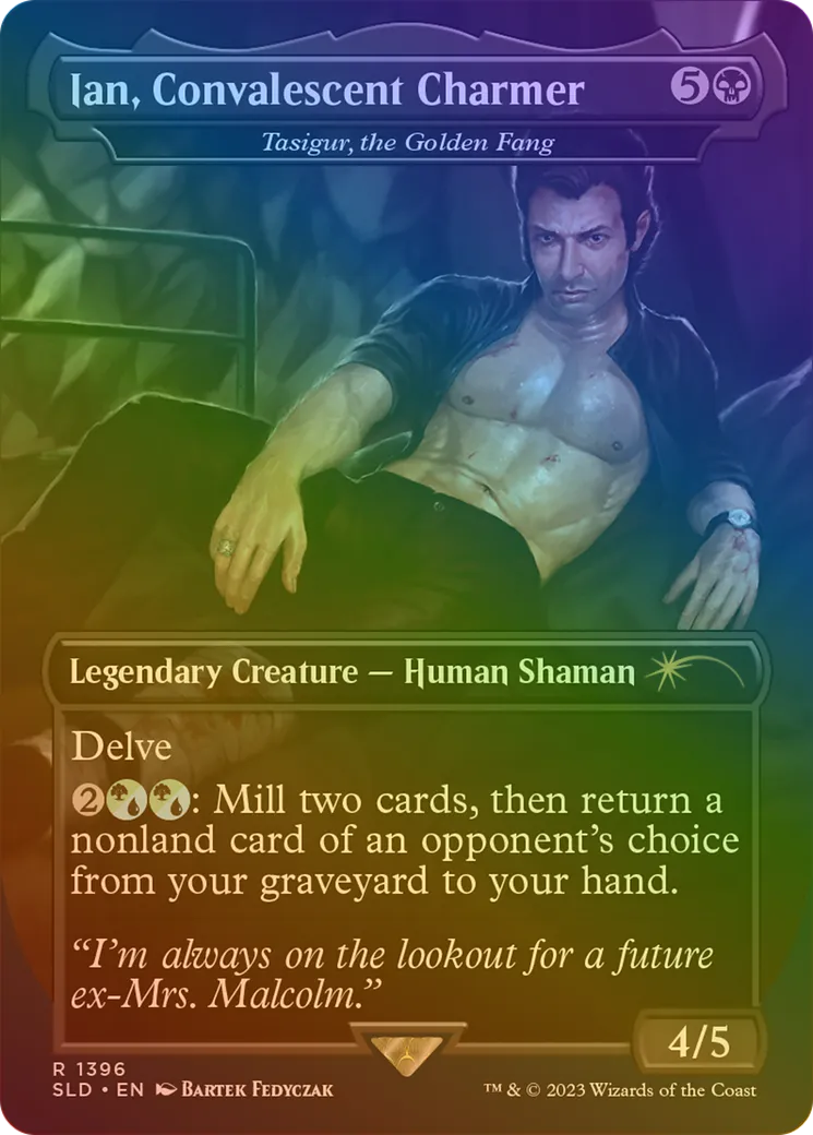 Tasigur, the Golden Fang — Secret Lair Drop — Magic: The Gathering