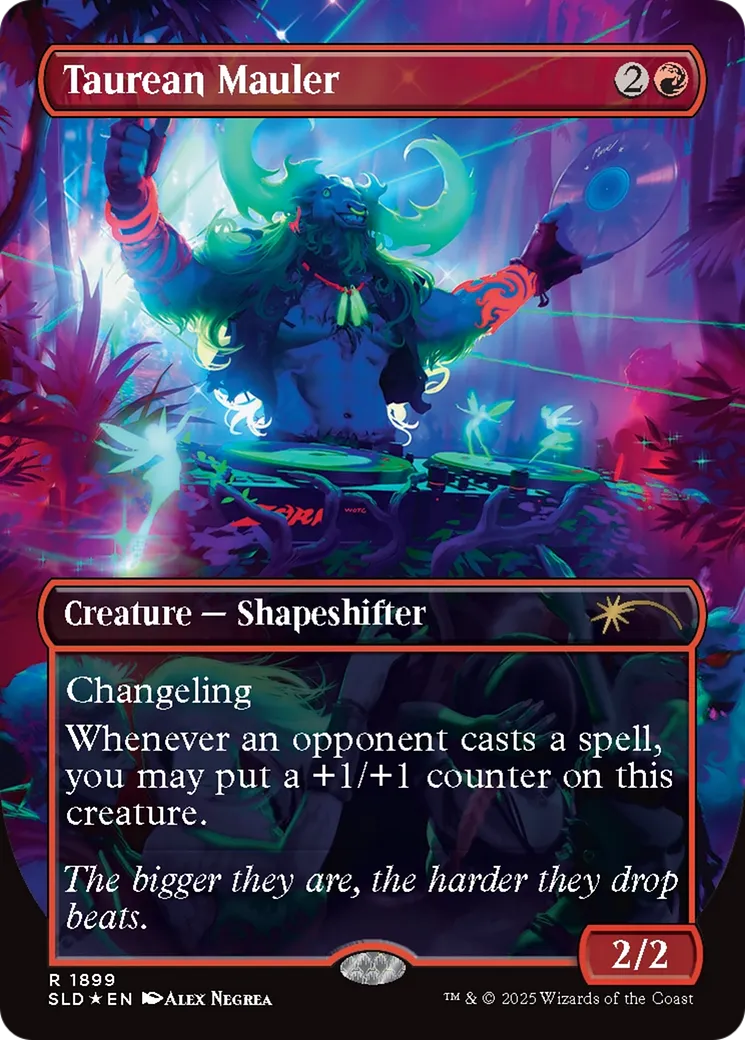 Taurean Mauler — Secret Lair Drop — Magic: The Gathering