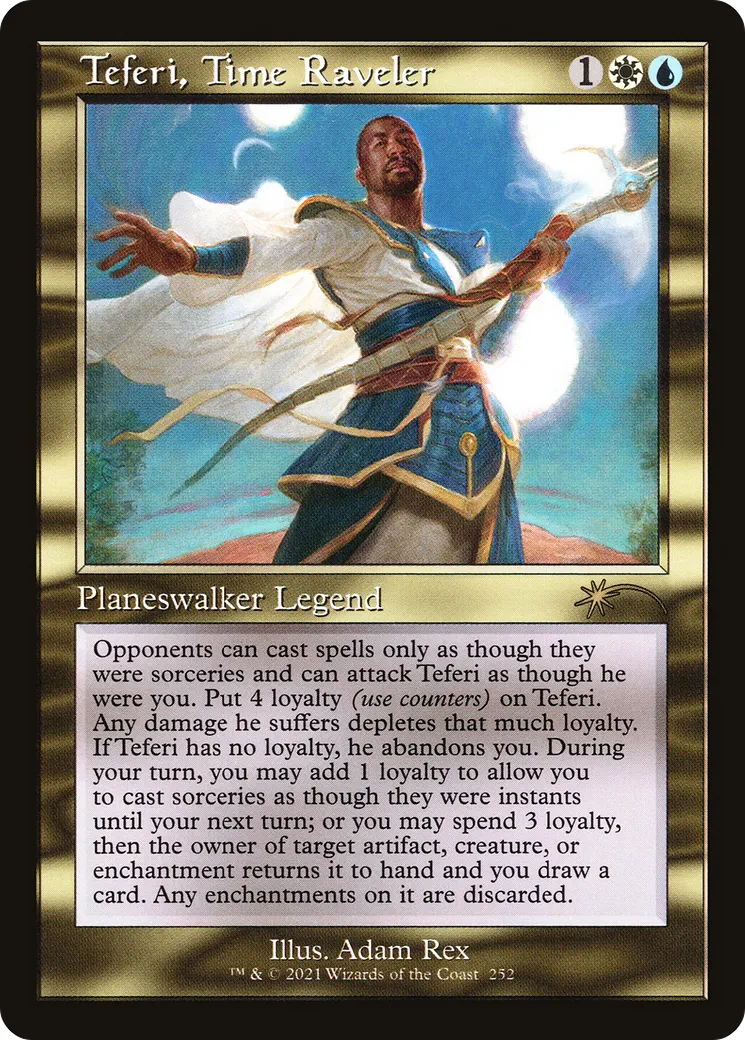 Teferi, Time Raveler — Secret Lair Drop — Magic: The Gathering