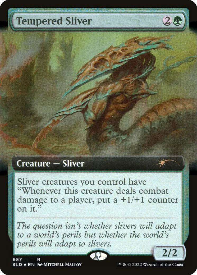 Tempered Sliver — Secret Lair Drop — Magic: The Gathering