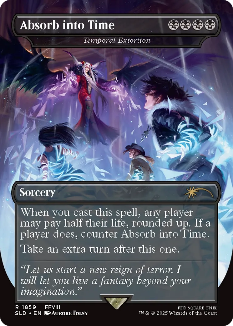 Temporal Extortion — Secret Lair Drop — Magic: The Gathering
