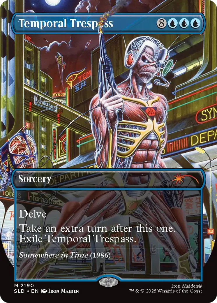 Intrusion temporelle — Secret Lair Drop — Magic: The Gathering