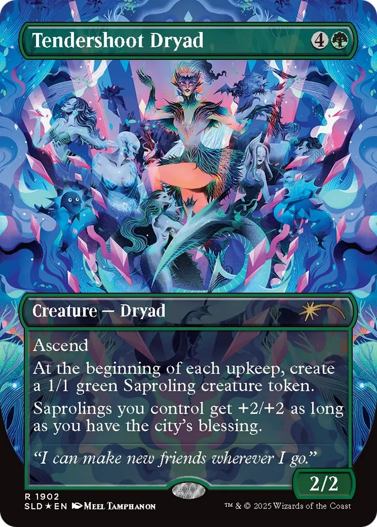 Tendershoot Dryad — Secret Lair Drop — Magic: The Gathering