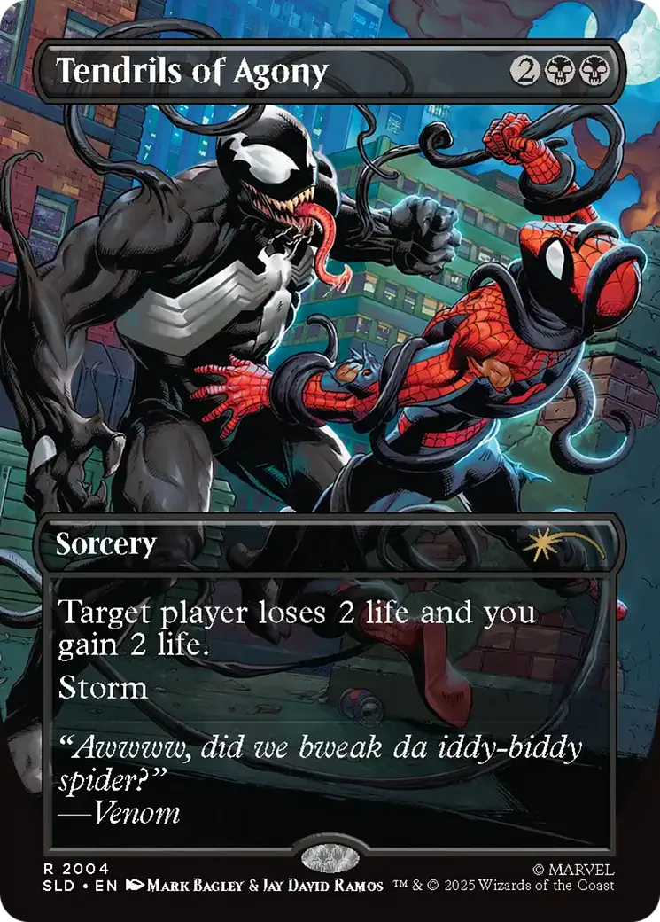 Tendrils of Agony — Secret Lair Drop — Magic: The Gathering