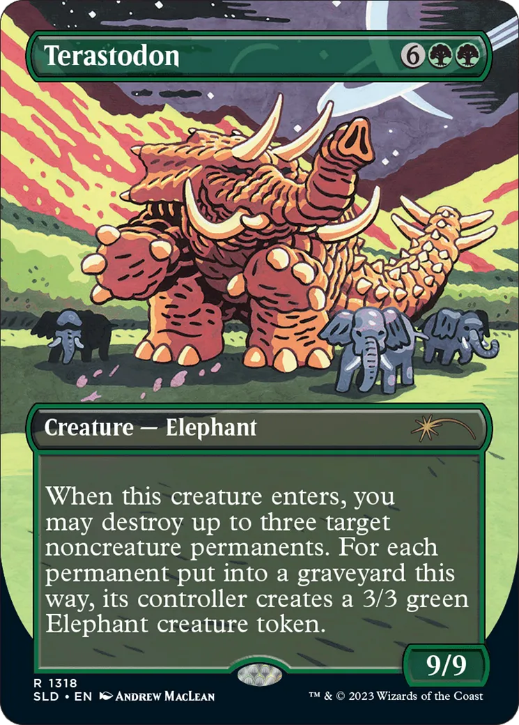 Terastodon — Secret Lair Drop — Magic: The Gathering