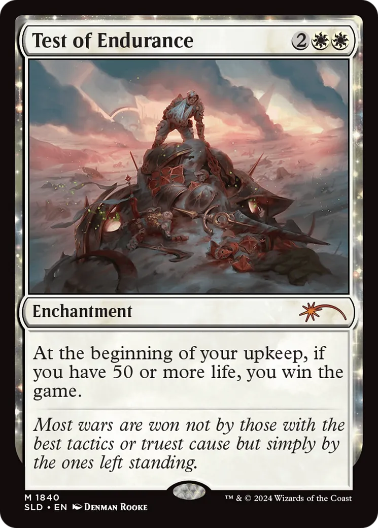Test of Endurance — Secret Lair Drop — Magic: The Gathering