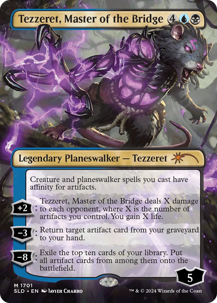 Tezzeret, Master of the Bridge — Secret Lair Drop — Magic: The Gathering