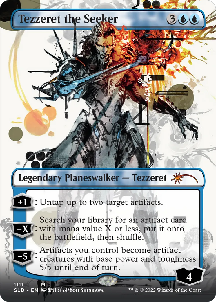 Tezzeret the Seeker — Secret Lair Drop — Magic: The Gathering