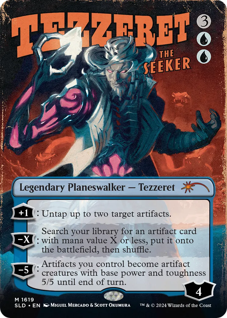 Tezzeret the Seeker — Secret Lair Drop — Magic: The Gathering