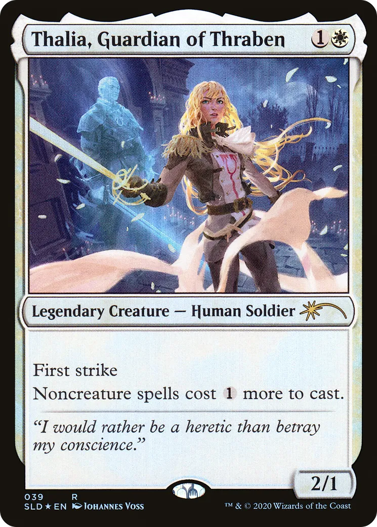 Thalia, Guardian of Thraben — Secret Lair Drop — Magic: The Gathering