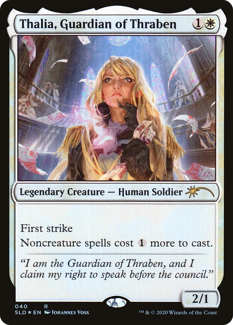 Thalia, Guardian of Thraben — Secret Lair Drop — Magic: The Gathering